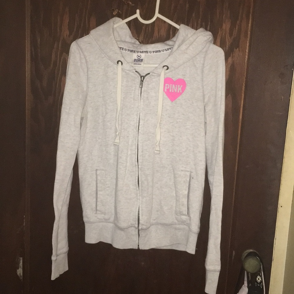 PINK vs zip up jacket